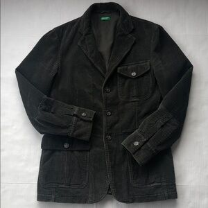 Vintage Benetton Men’s Corduroy Blazer Size 42